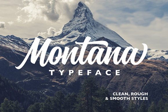 Bold cursive handwritten font for welcome signs, name signs and personalized decor